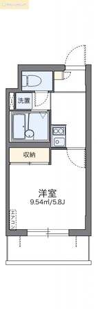 レオパレスアザレアの物件間取画像